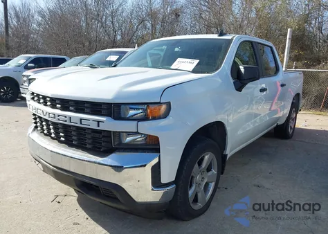 2022 Chevrolet Silverado 1500 Ltd 4Wd Short Bed Custom z USA, uszkodzony, nr VIN 3GCPYBEK4NG125339